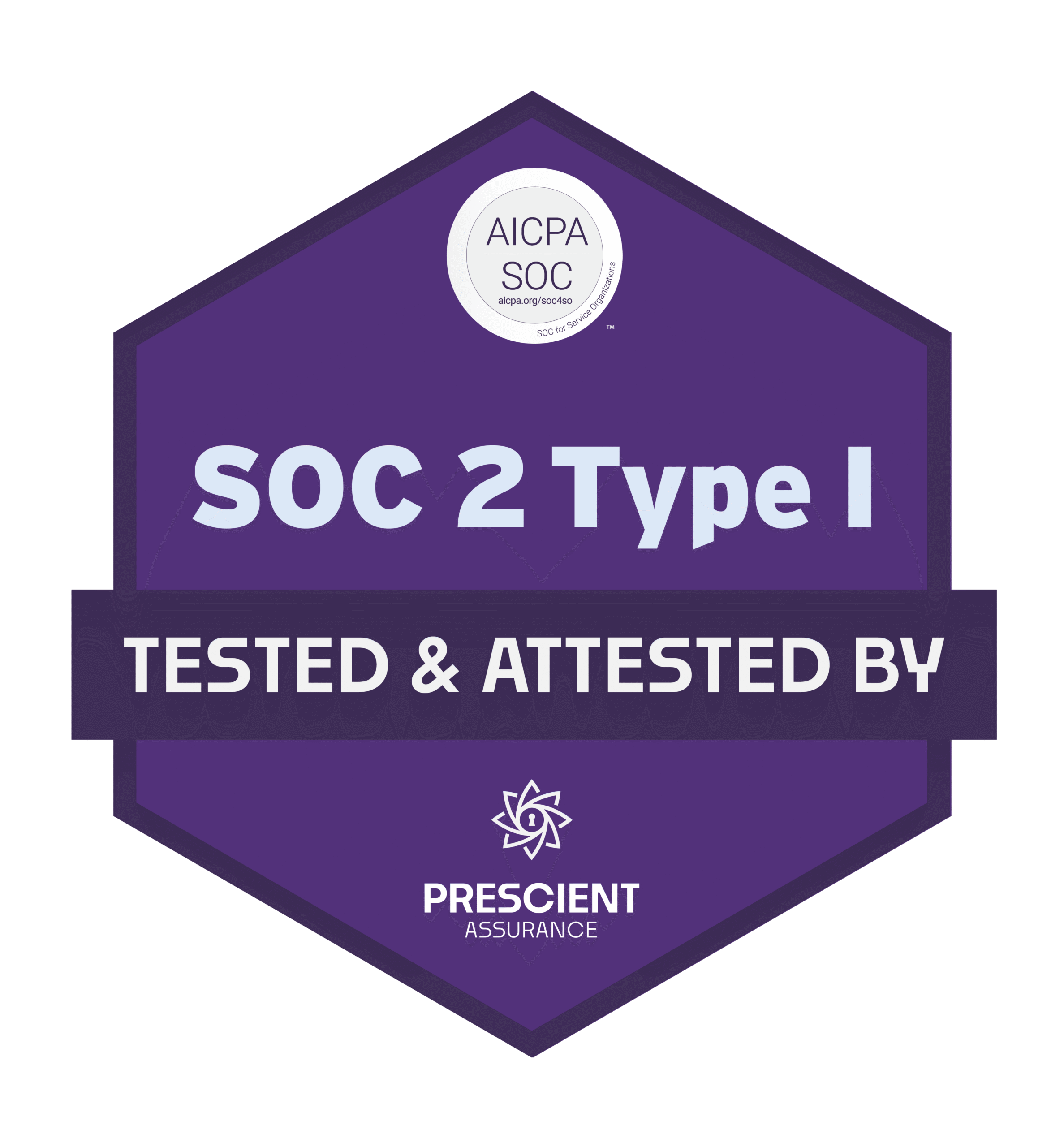 SOC 2 Type 1 Badge